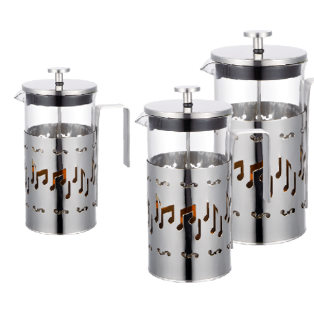 Stainless steel note tea maker