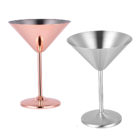 304 stainless steel cocktail glass