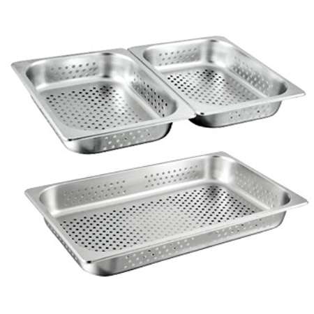 1/1 stainless steel perforated Buffet stove food tray