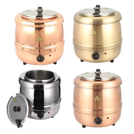 Buffet electric heating soup pot Commercial stainless steel electric heating ins